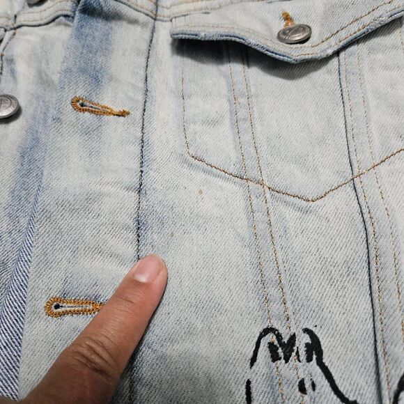 Zara women premium denim collection Jacket - Picture 3 of 16
